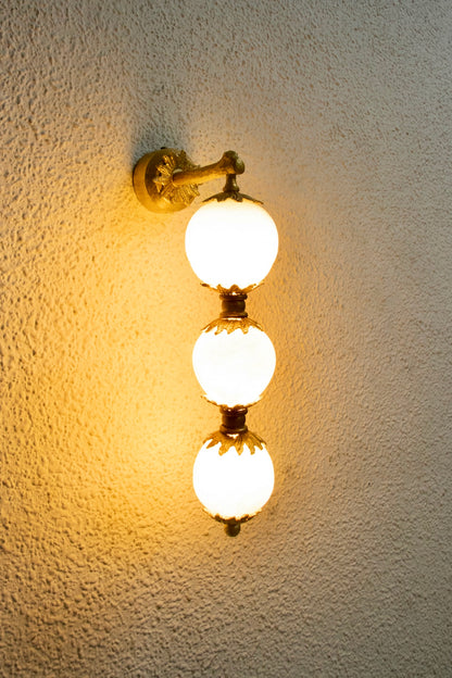 tuz taşı pirinç döküm aplik